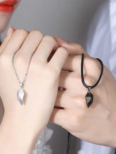 2pcs Half a heart pendant necklace Sai Feel